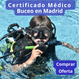 Certificado médico buceo